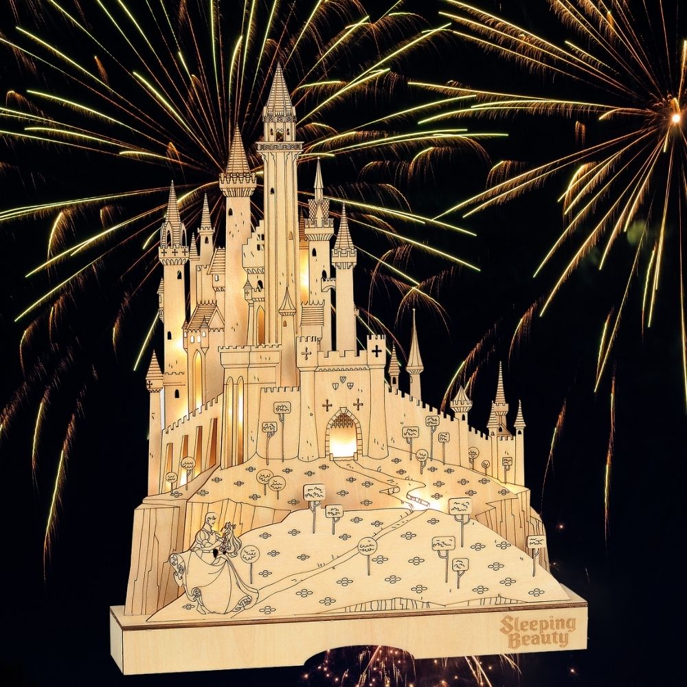 Department 56 Disney Sleeping Beauty Illuminated Castle