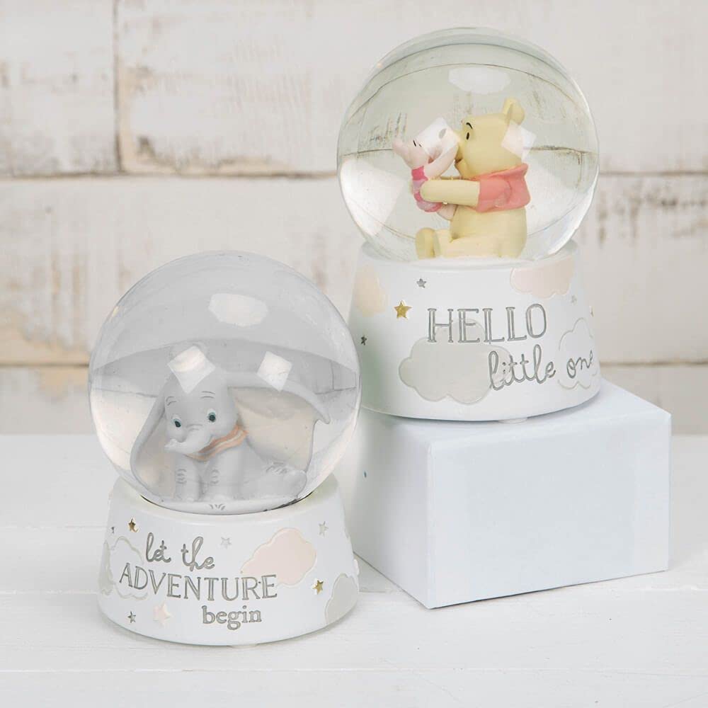 Disney Magical Beginnings Snow Globe Pooh & Piglet