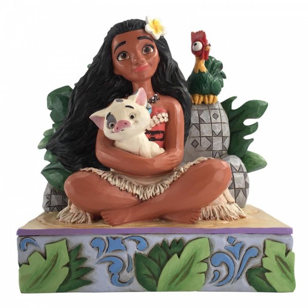Welcome to Motunui - Moana with Pua and Hei Hei Figurine