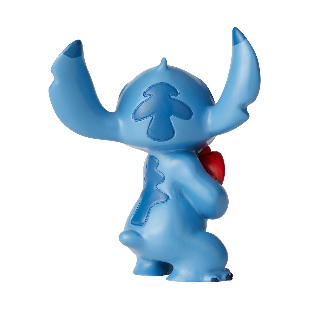 Stitch Heart Figurine Just when the creators of Experiment 626 thought he was incapable of love, Stitch learned all about how to love from his best friend Lilo. This irresistible extra-terrestrial is the perfect addition to your 'ohana.