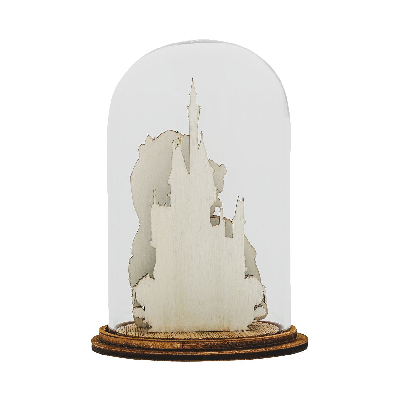 Enchanted Beauty - Beauty and the Beast Figurine Cogsworth, Lumier and Mrs Potts all join in the celebration with Belle and the Beast in this enchanted figurine. This classic Beauty and the Beast style, decorative Kloche will make a stunning display in your home.