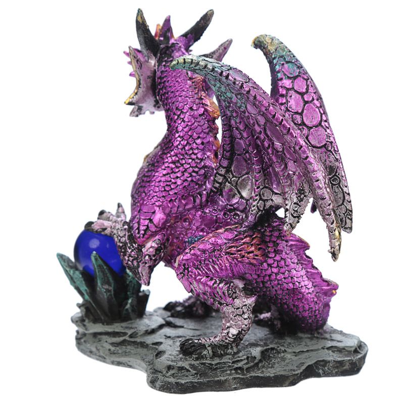 Enchanted Nightmare Dragon - Crystal Rock Soothsayer - Purple