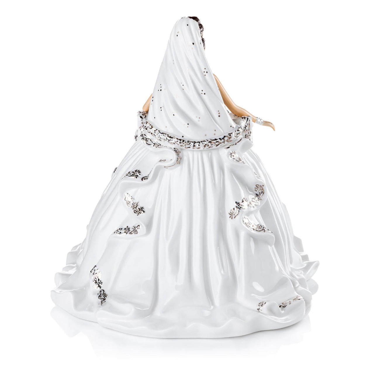 English Ladies Gypsy Affection Brunette Gypsy Affection figurines are the latest to join the Thelma Madine range here at the English Ladies Co. This figurine is inspired by the stunning work of Thelma Madine and brings to life the style of her dresses in figurine form.