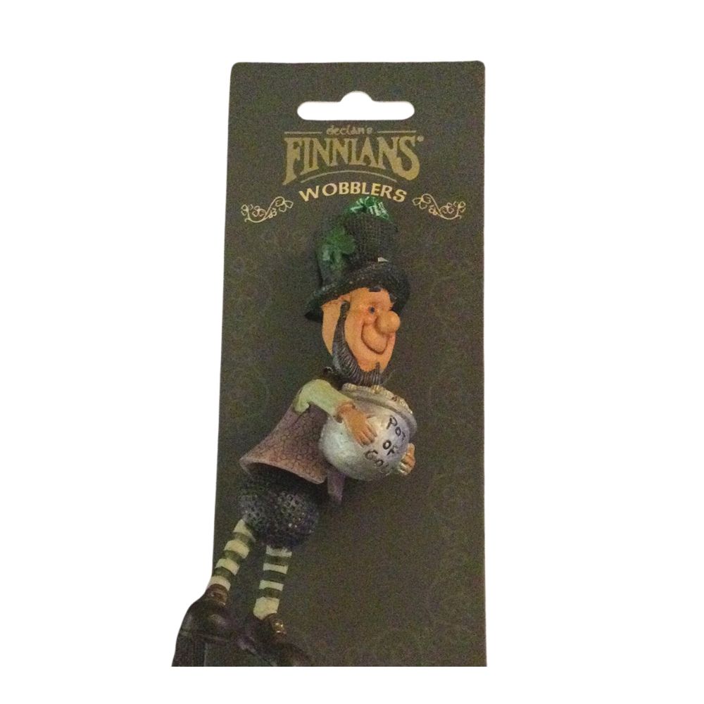 Finnian Hanging Decoration - Pot Of Gold Wobbler
