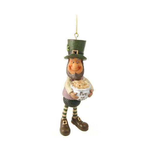 Finnian Hanging Decoration - Pot Of Gold Wobbler