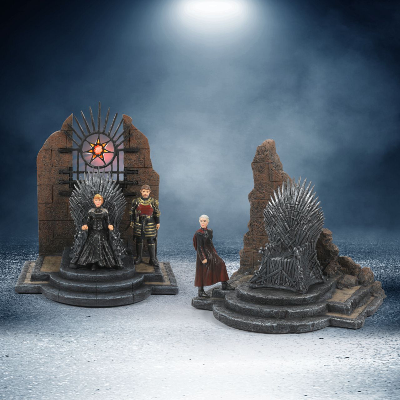 Dept 56 Daenerys Targaryen Figurine - Game of Thrones  Daenerys of the House Targaryen, the First of Her Name, Breaker of Chains and Mother of Dragons has been immortalised in this highly detailed figurine. Captured in this iconic scene from series 8 of Game of Thrones.