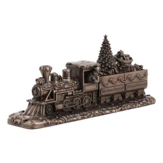 Genesis Ireland The Santa Express Train   A stunning ornament that is sure to bring festive cheer to your home, beautiful bronze coloured Christmas decoration, by Genesis Ireland.