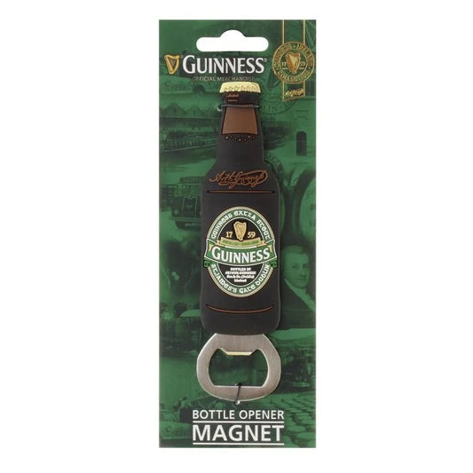 Guinness Ireland Collection Bottle Opener Magnet  Guinness Ireland Collection Green