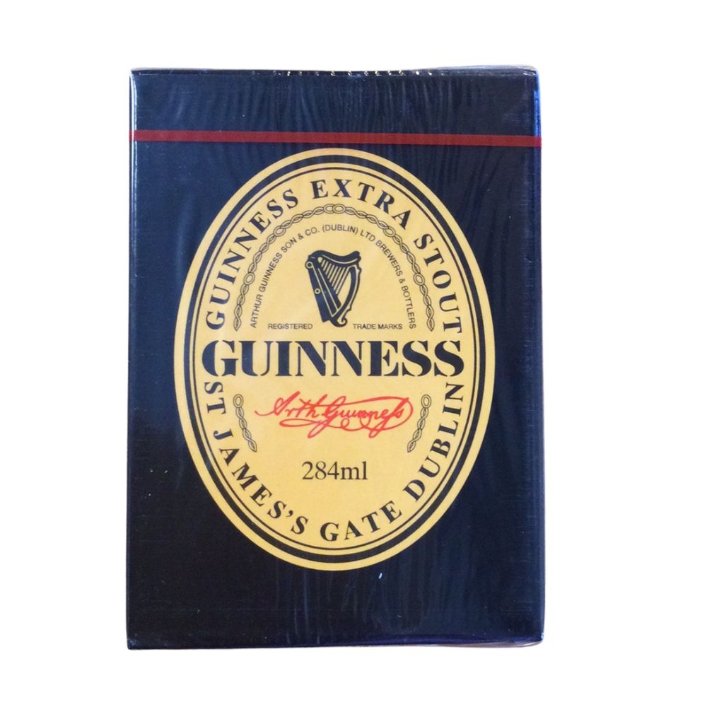 Guinness Playing Cards  Guinness Logo on Back of Cards.  The Guinness playing cards are the Perfect gift.