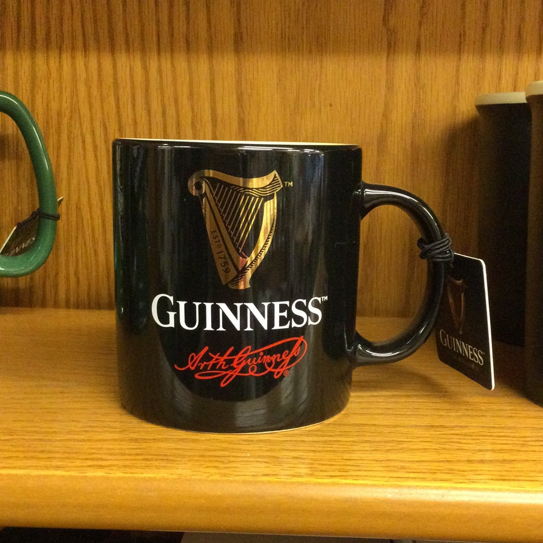 Guinness Red Signature Coffee Mug   Guinness Red Signature Coffee Mug is the perfect size for a cup of hot coffee or tea.  Guinness Official Merchandise