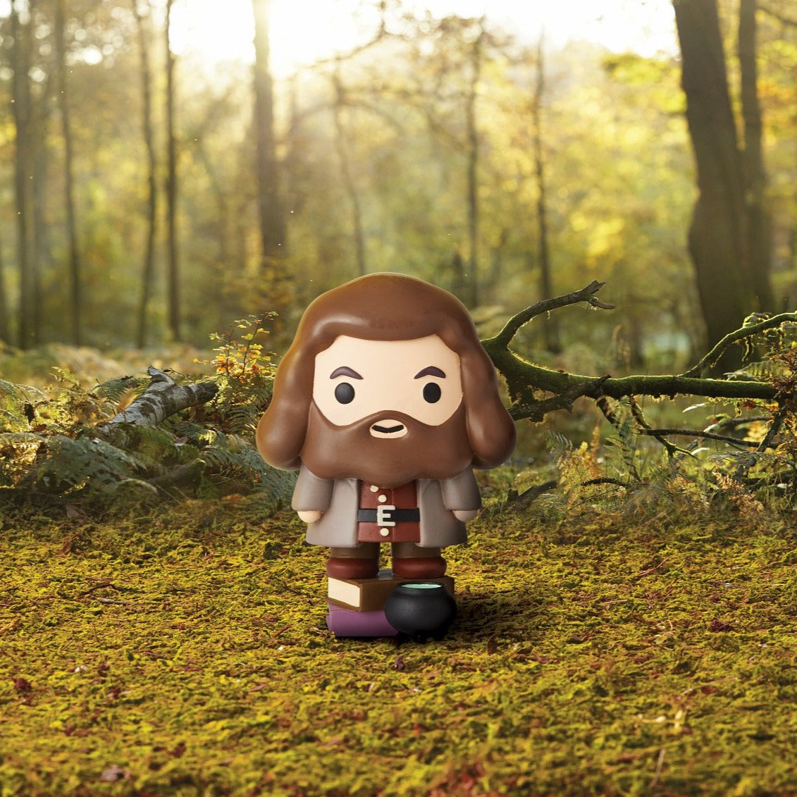 Harry Potter's Hagrid Charm Figurine  Rubeus Hagrid from Harry Potter interpreted in the popular Japanese "chibi" art style in the new CHARMS collection.