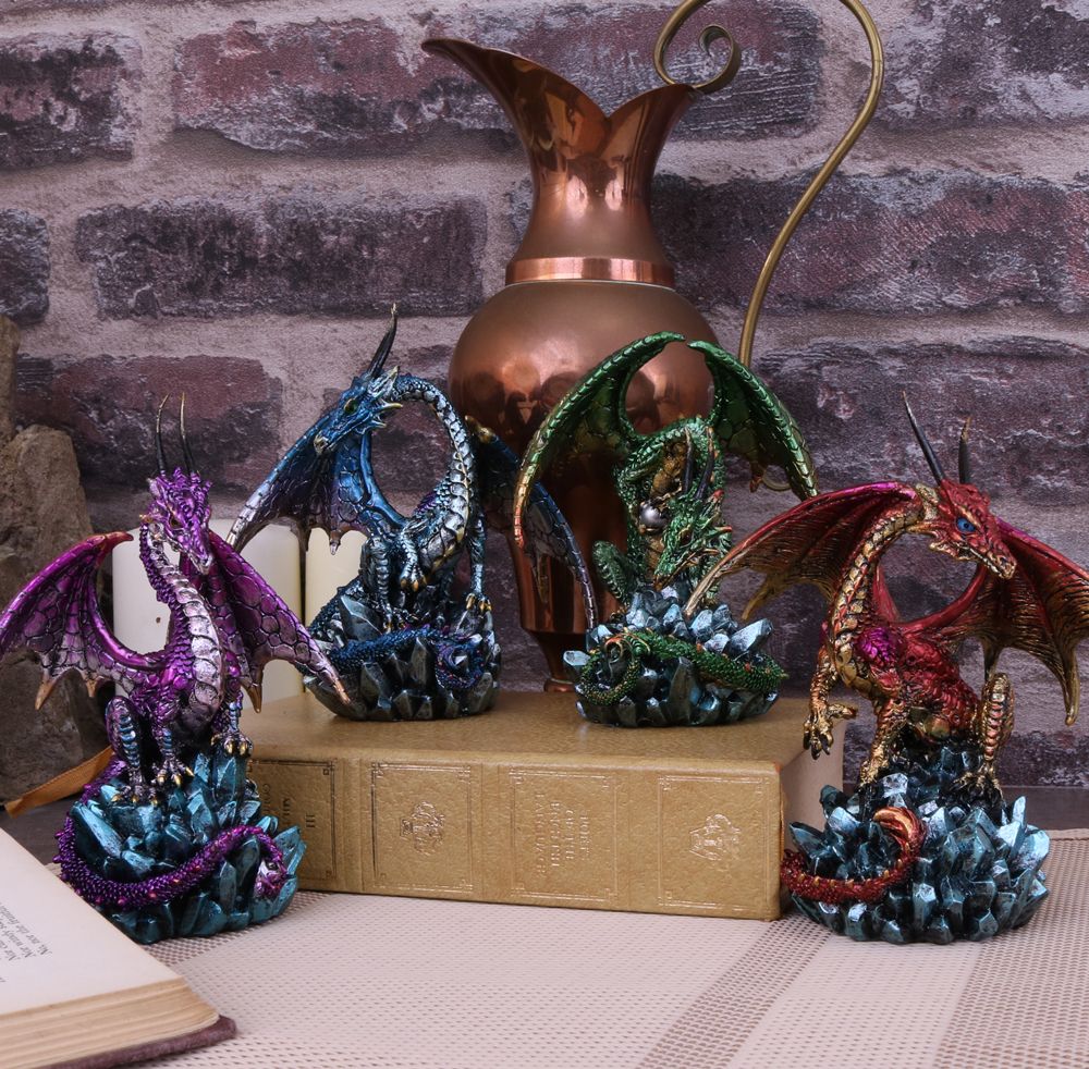 Nemesis Now Hoard Collectors Quartet of Dragons Red