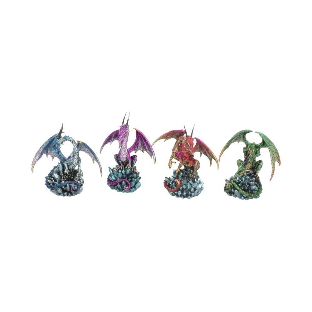 Nemesis Now Hoard Collectors Quartet of Dragons Red