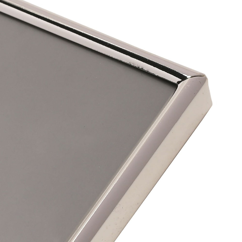Impressions Thin Silver Plated Photo Frame 3.5" x 5" A beautifully simple silver plated photo frame from IMPRESSIONS® by Juliana. Complete with standing strut.