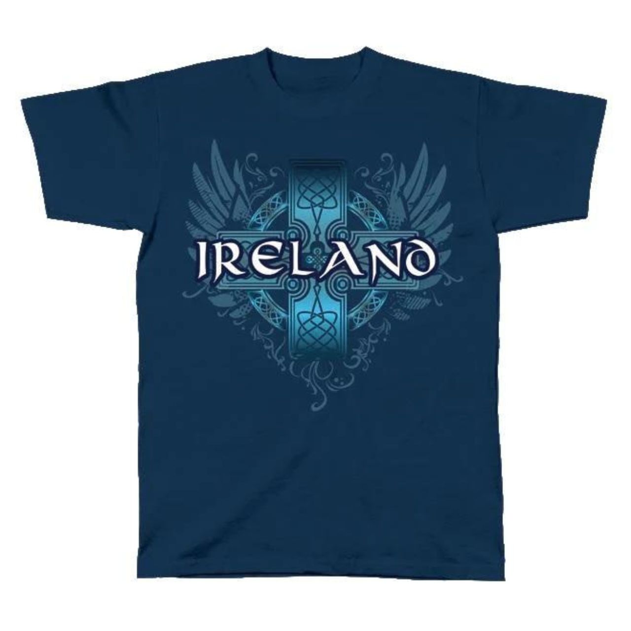 Cara Craft Ireland Navy Celtic Wings T-Shirt