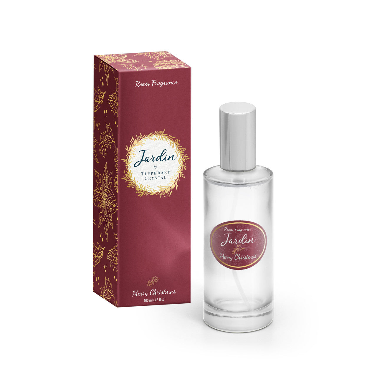 Tipperary Crystal Jardin Collection Christmas Room Fragrance - Merry Christmas Jardin Collection Christmas Room Fragrance - Merry Christmas - NEW 2022 Inspired by the warm, spicy aromas of the festive season Tipperary Crystal have produced the most beautiful collection of Christmas inspired scented candles and fragrance diffuser sets all of which are presented in exquisitely designed festive gift boxes.