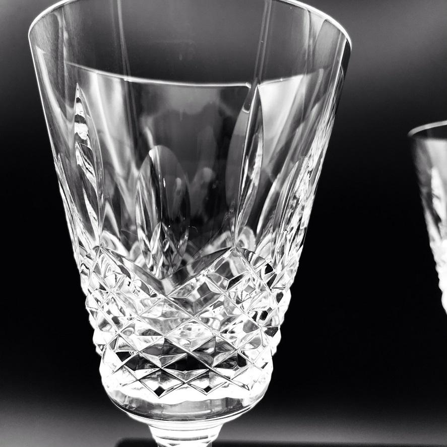 Waterford Crystal Kenmare White Wine Pair The Waterford Kenmare pattern is a stunning combination of brilliance and clarity.