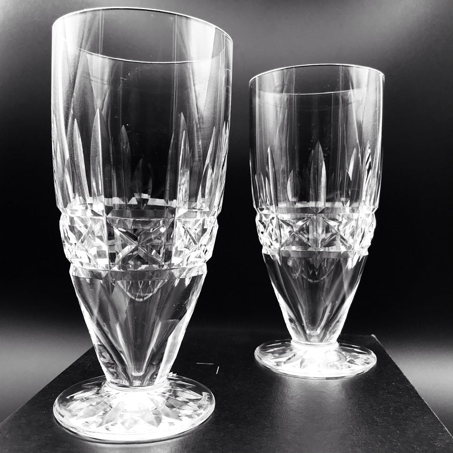 Kylemore Iced Tea/Iced Beverage Glasses 14oz by Waterford Crystal Our expert craftsmanship will ensure that you can enjoy iced beverages including chilled cocktails, breakfast juices or a simple iced water in luxury.