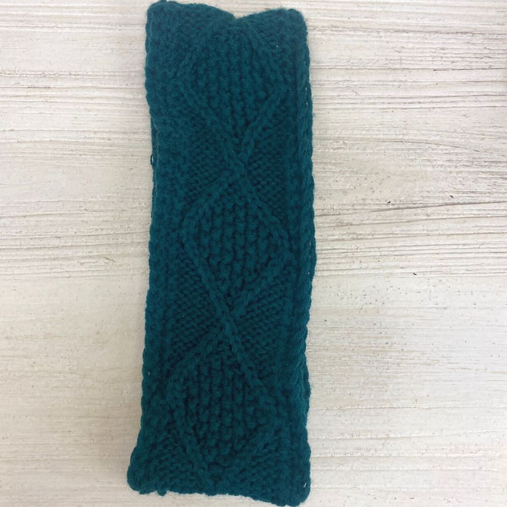 Lady of Aran Head Band - Green Lady of Aran range is inspired by the beauty of the rugged Irish Landscape. We have created this collection to present everything that it means to be Irish. Our designs have been inspired by Irish craft skills passed down through generations to create.