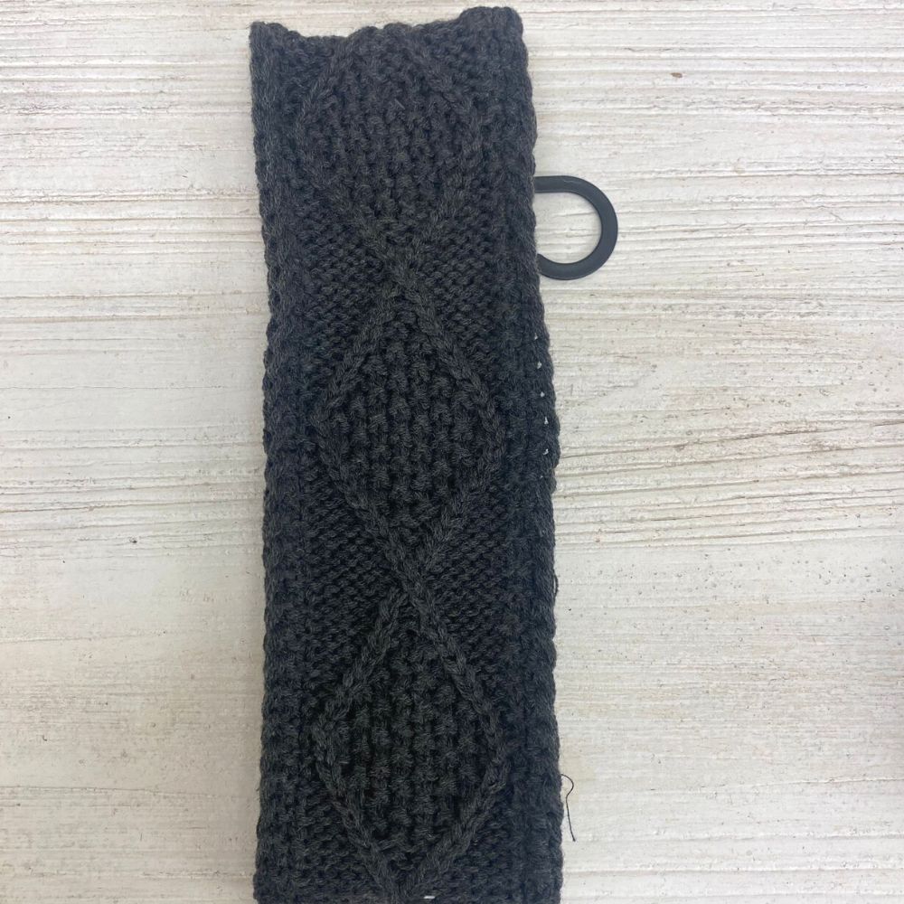 Lady of Aran Headband - Grey  Lady of Aran range is inspired by the beauty of the rugged Irish Landscape. We have created this collection to present everything that it means to be Irish. Our designs have been inspired by Irish craft skills passed down through generations to create.