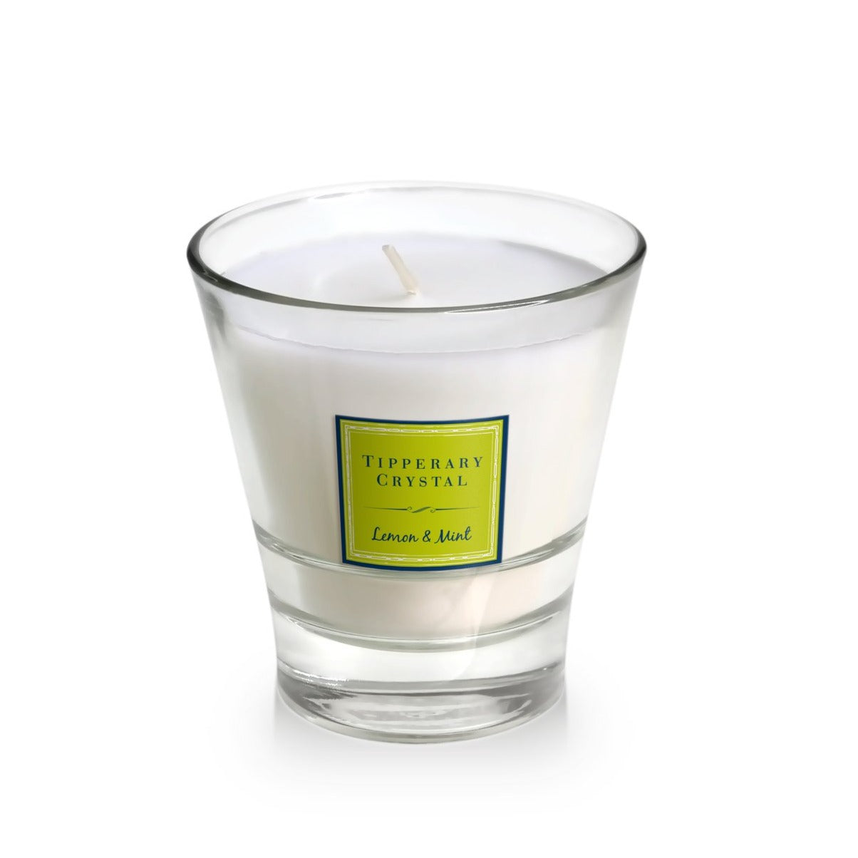 Lemon & Mint Filled Tumbler Glass
