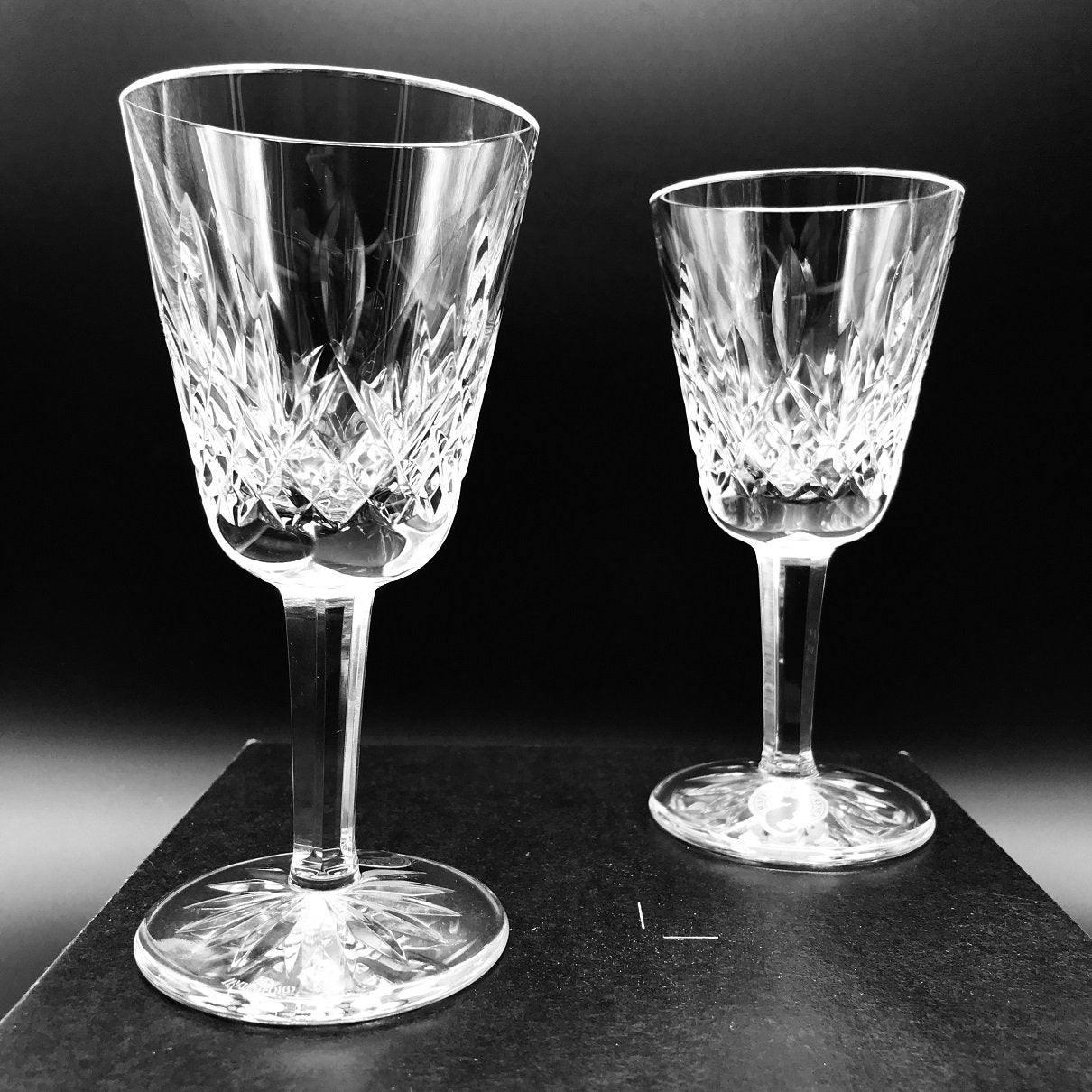 Waterford Crystal Lismore White Wine Pair Waterford Lismore pattern is a stunning combination of brilliance and clarity.
