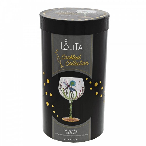 Lolita Dragonfly Gin Glass Ginology