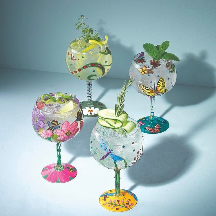 Ginology Lolita Dragonfly Gin Glass