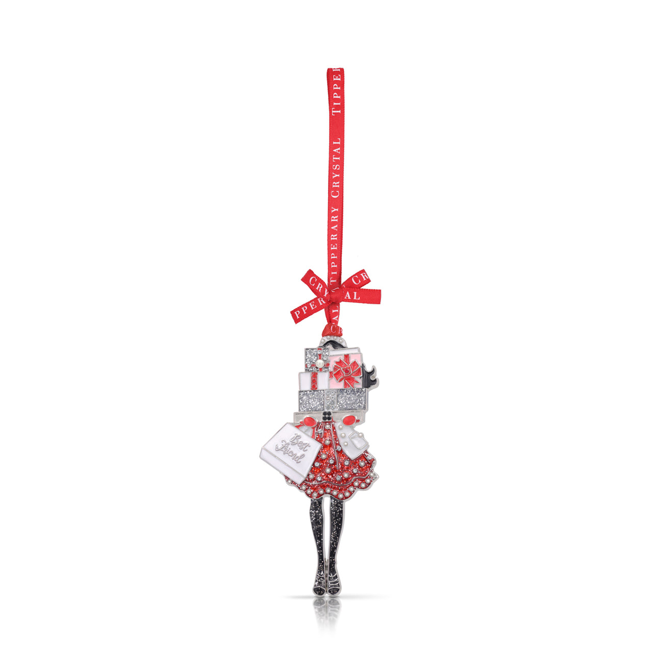 Tipperary Crystal Loved One's Best Friend Christmas Decoration