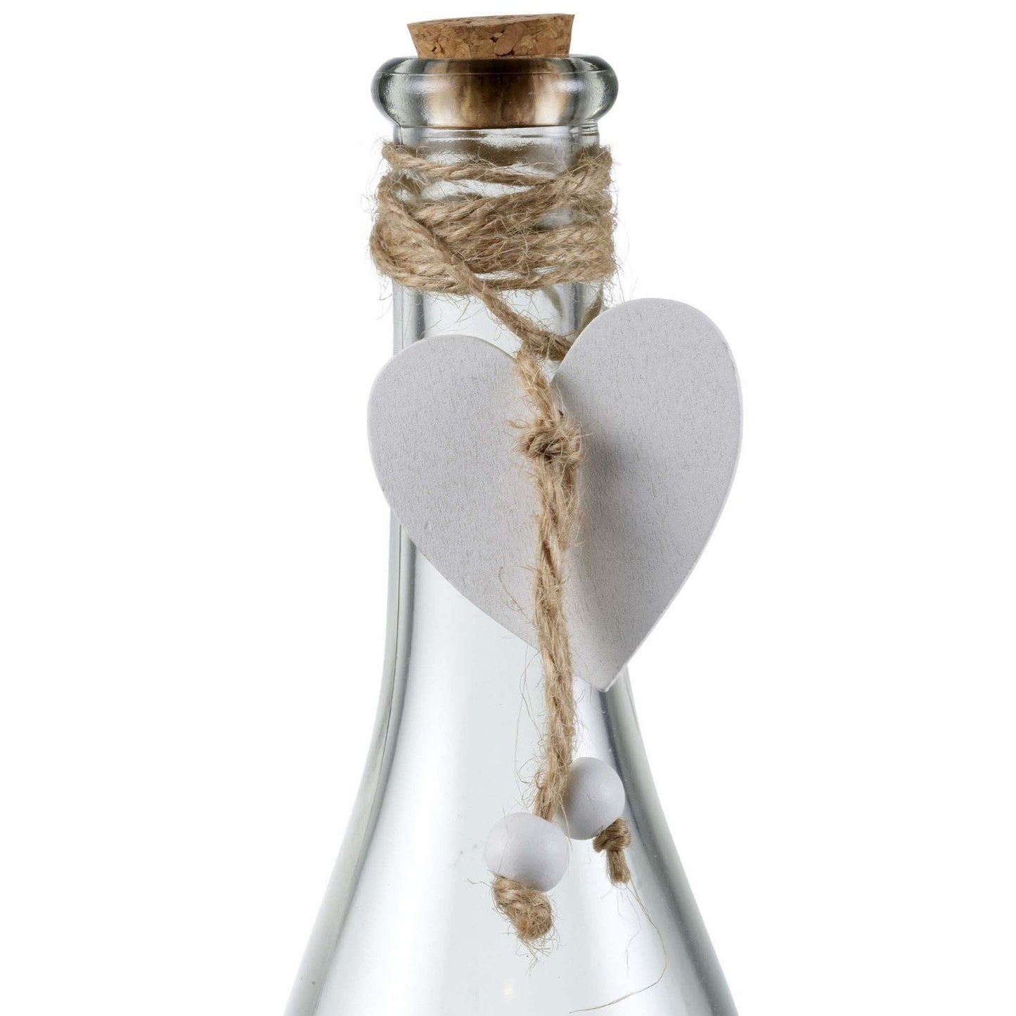 Kaemingk Micro LED Bottle Glass Static Lights - Indoors - Heart Kaemingk surprises Christmas lovers all over the world with thousands of new innovative items each year. They specialises in beautifully detailed Christmas Ornaments and holiday seasonal decor. The catchy collections are contemporary, attractive and of high quality.