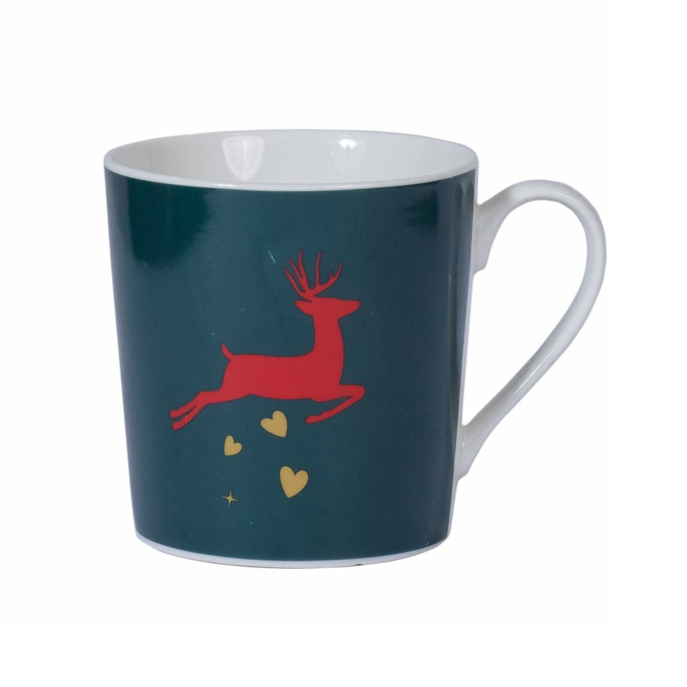 Mindy Brownes A Christmas Wish Mugs Set of 6  Introducing our set of 6 Christmas Cup. These beautifully crafted and designed Christmas cups are an ideal choice for tea, coffee or a hot chocolate curled up beside the fire on a cold winters evening. 