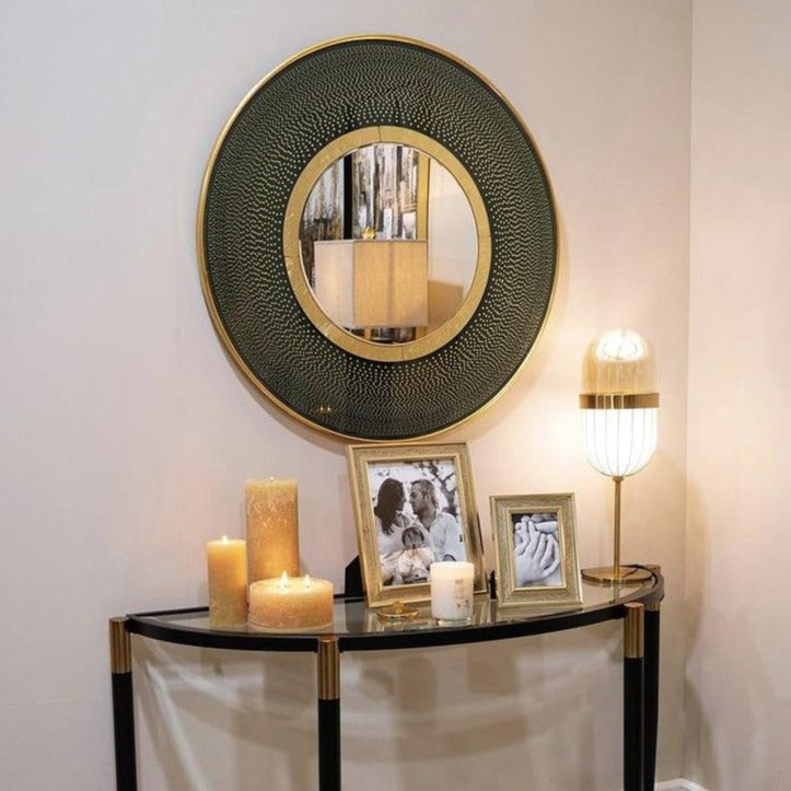 Mindy Brownes Hiram Lamp Mindy Brownes Lamp - A art deco appeal to this desk or table lamp. The sleek lines, cylindrical shade and exposed bulb shows minimalist design at its best. A unique find. An excellent task lamp for function and style.