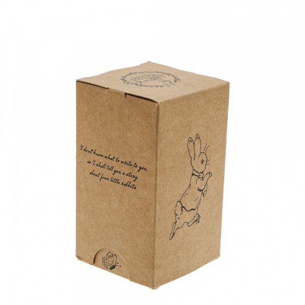 Mrs. Rabbit with Flopsy, Mopsy, Cotton Tail and Peter Wooden This charming Mrs. Rabbit and family wooden figurine has been intricately created and comes encased in a beautiful eco-friendly glass dome.
