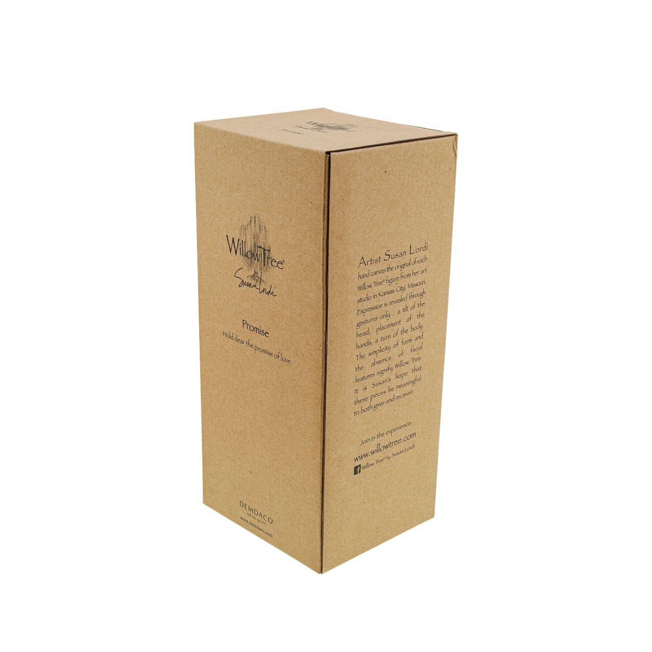 Promise by Willow Tree Willow Tree is an intimate line of figurative sculptures representing sentiments of love, closeness, healing, courage, hope...all the emotions we encounter in life.