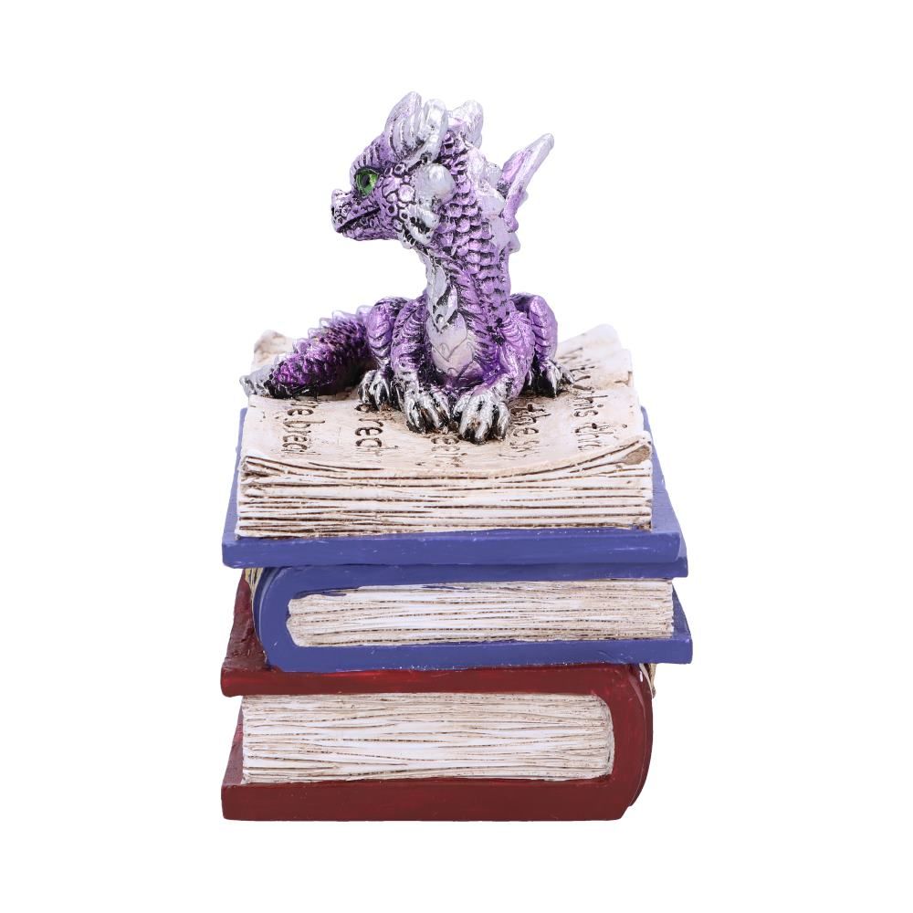 Nemesis Now Purple Dragonling Diaries Dragon Book Box