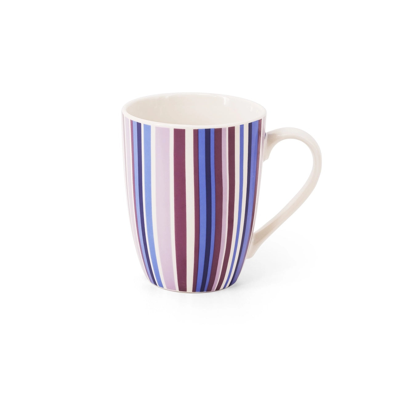 Tipperary Crystal Roman Stripes Vertical Party Pack S/6 Mugs - NEW 2022