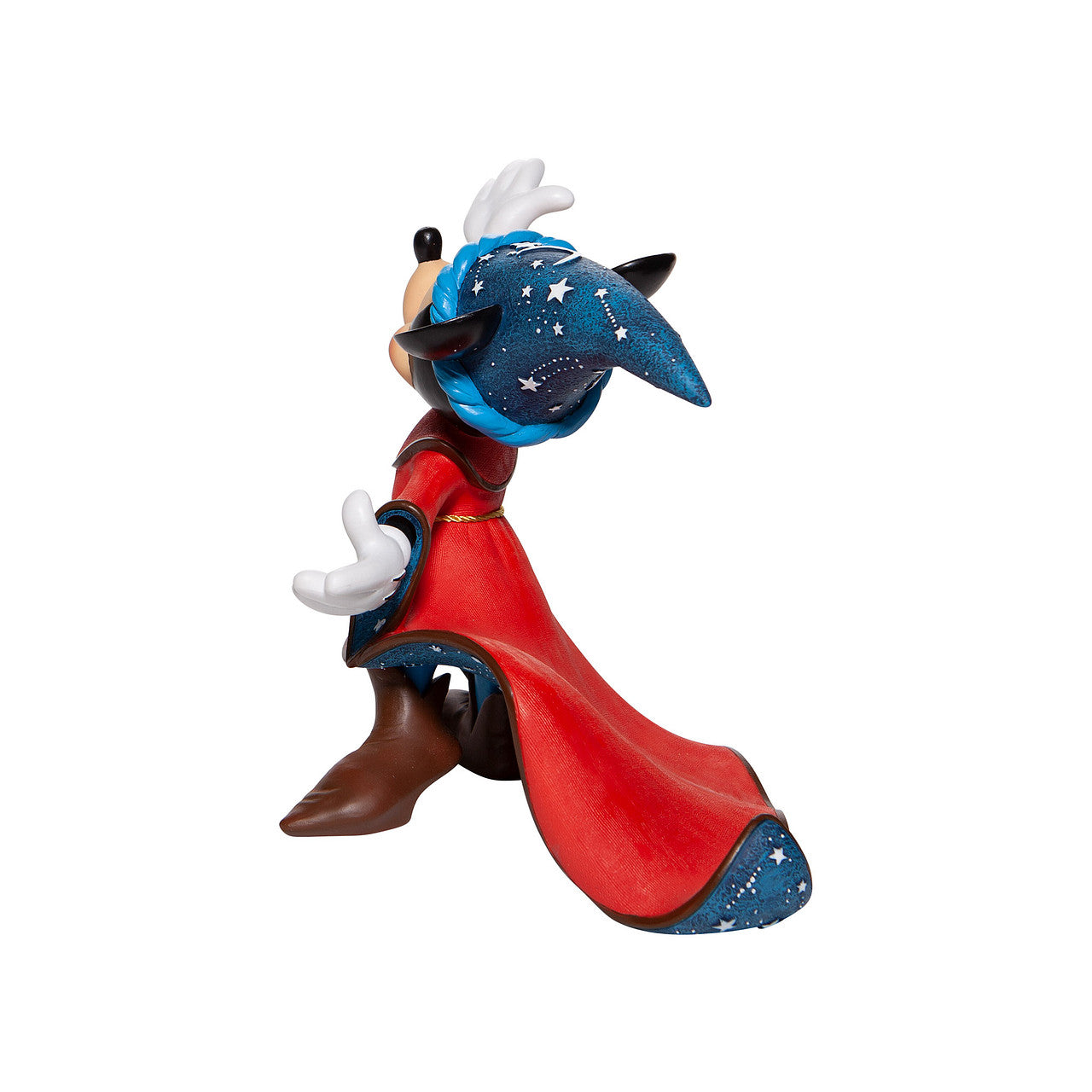 Disney Scorcerer Mickey Figurine Celebrating the 80th Anniversary of Walt Disney's masterpiece, Fantasia, Sorcerer Mickey receives the Couture de Force treatment in this striking figurine.
