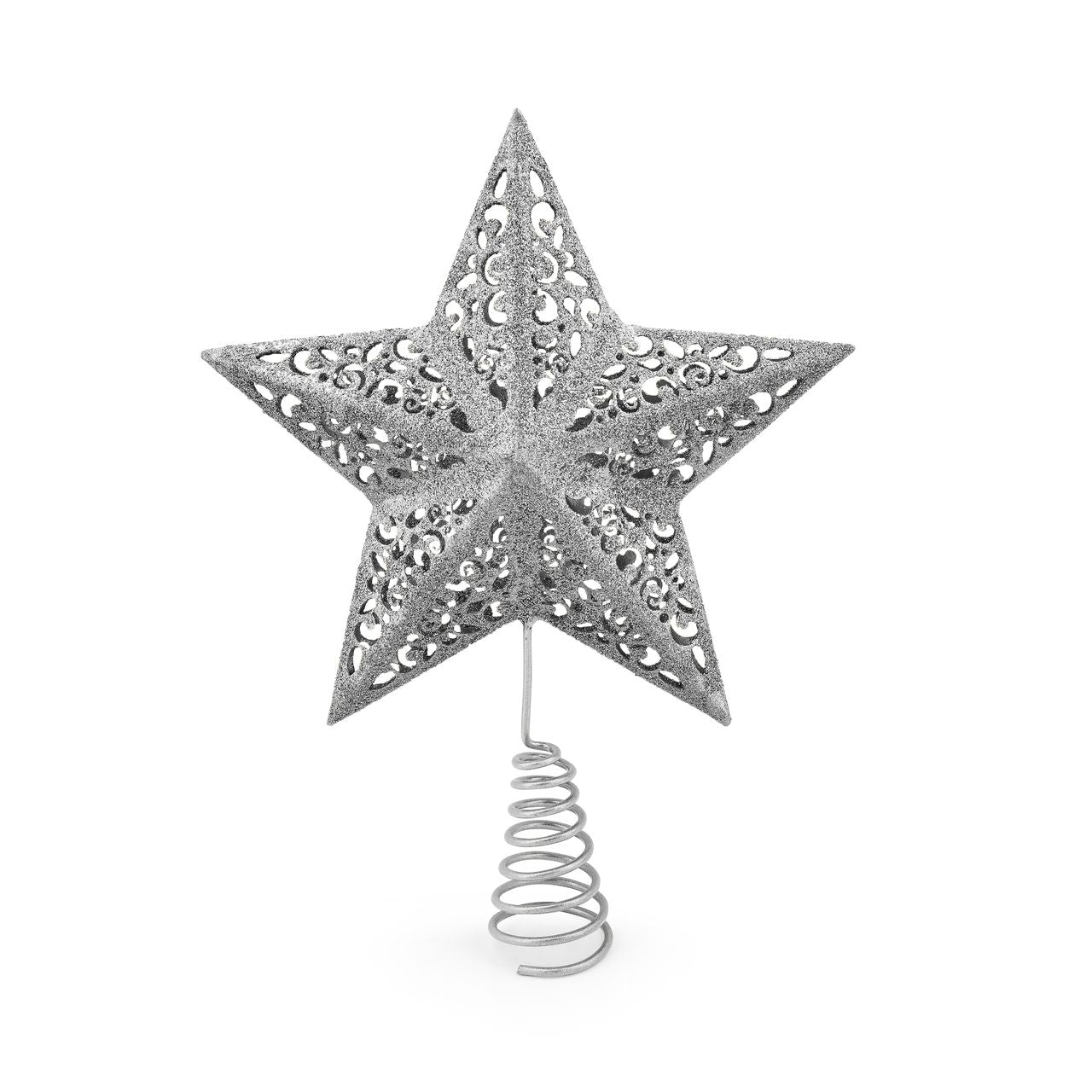Silver Christmas Tree Topper We just Love Christmas! The festive season, the giving of gifts, creating memories and being together with family and loved ones. Have lots of fun with our lovingly designed and created Christmas decorations, each one has a magic sparkle of elf dust!
