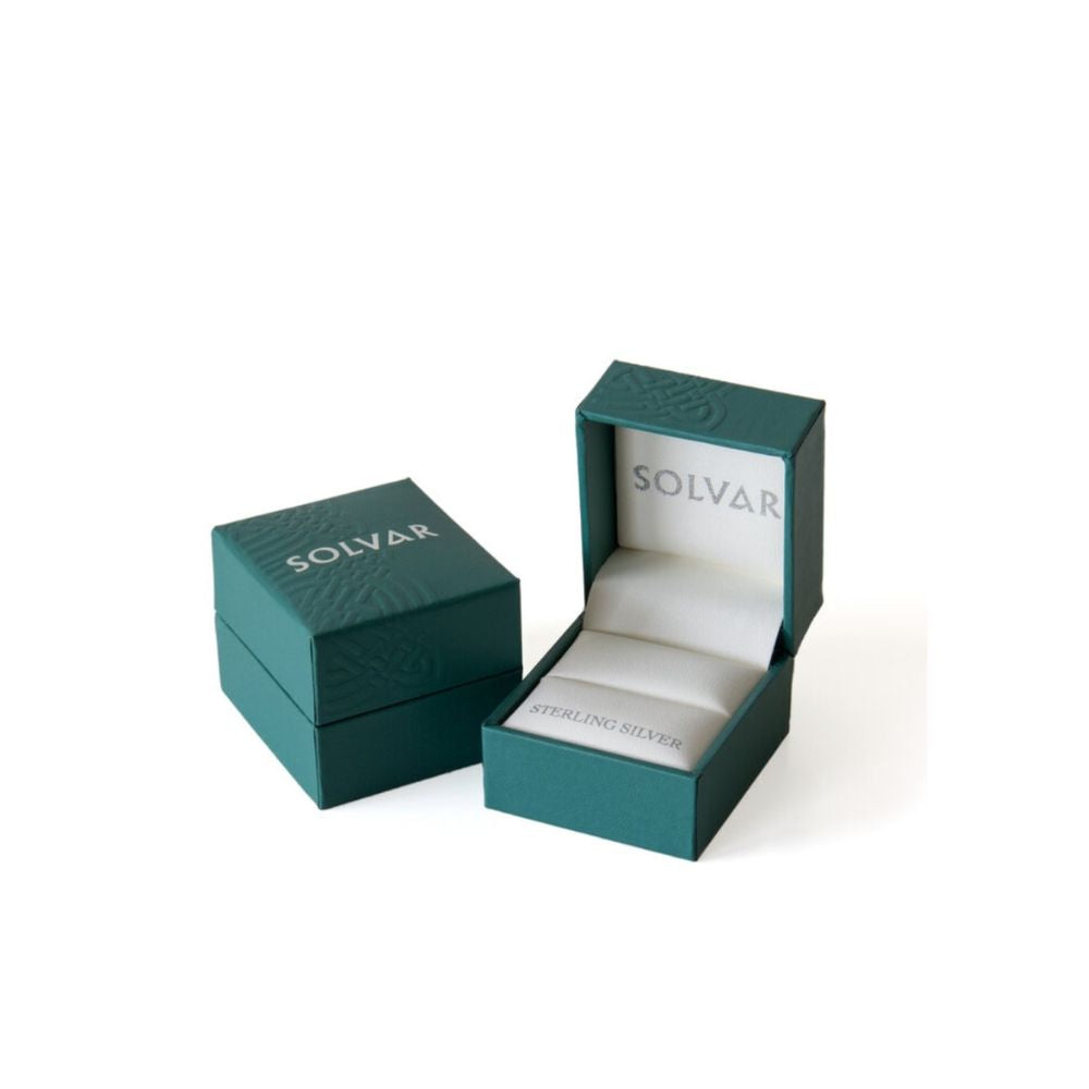 Sterling Silver Claddagh Ring Small by Solvar This classic sterling silver ring for women features the iconic Claddagh symbol evoking love, loyalty and friendship. The Claddagh represents devotion, and echoes the words of the Irish sailor who first crafted it for his sweetheart: “With these hands I give you my heart, and I crown it with my love”.