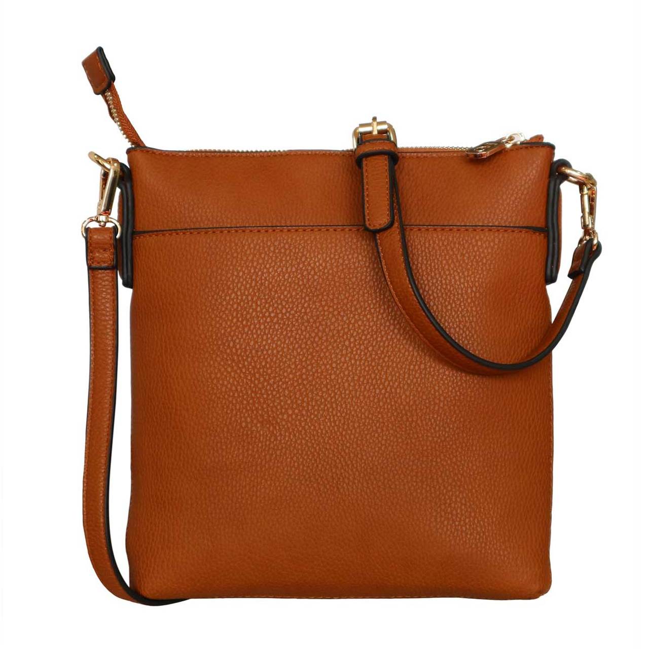 The Chelsea Cross Body Pouch Tan by Tipperary Crystal The Chelsea Cross Body Pouch Tan - Yellow gold hardware The versatile and trendy Chelsea can be worn as a cross body and also over the shoulder. The Chelsea has an adjustable strap and easily accessible outside pocket and secure front zip pocket. Metal hardware detail finish off this stylish bag in rose gold or yellow gold.