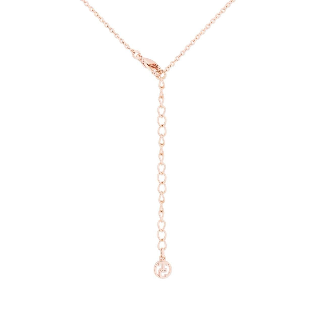 Tipperary Crystal Bee Rose Gold Infinity Pendant - New Winter 2022