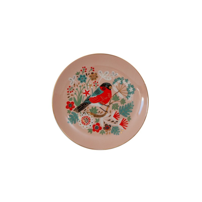 Birdy Biscuit Plates Set of 4 Tipperary Crystal