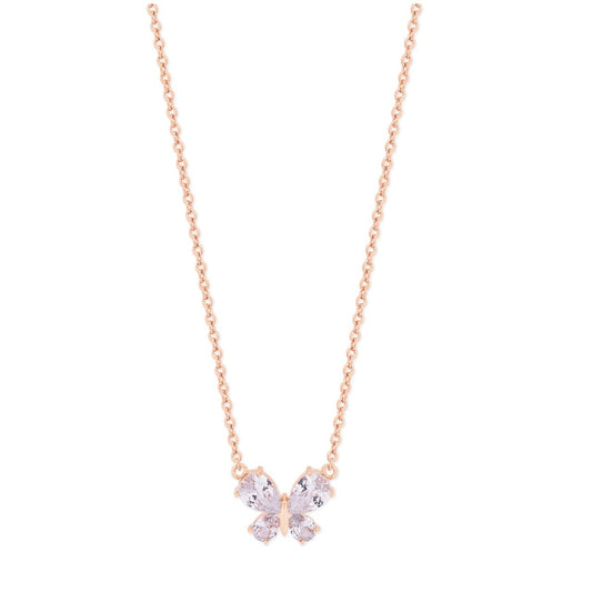 Tipperary Crystal Butterfly Clear Diamond Pendant  Drawing inspiration from urban garden, the Tipperary Crystal Butterfly collection transforms an icon into something modern and unexpected. Playful and elegant, this collection draws from the inherent beauty of the butterfly.