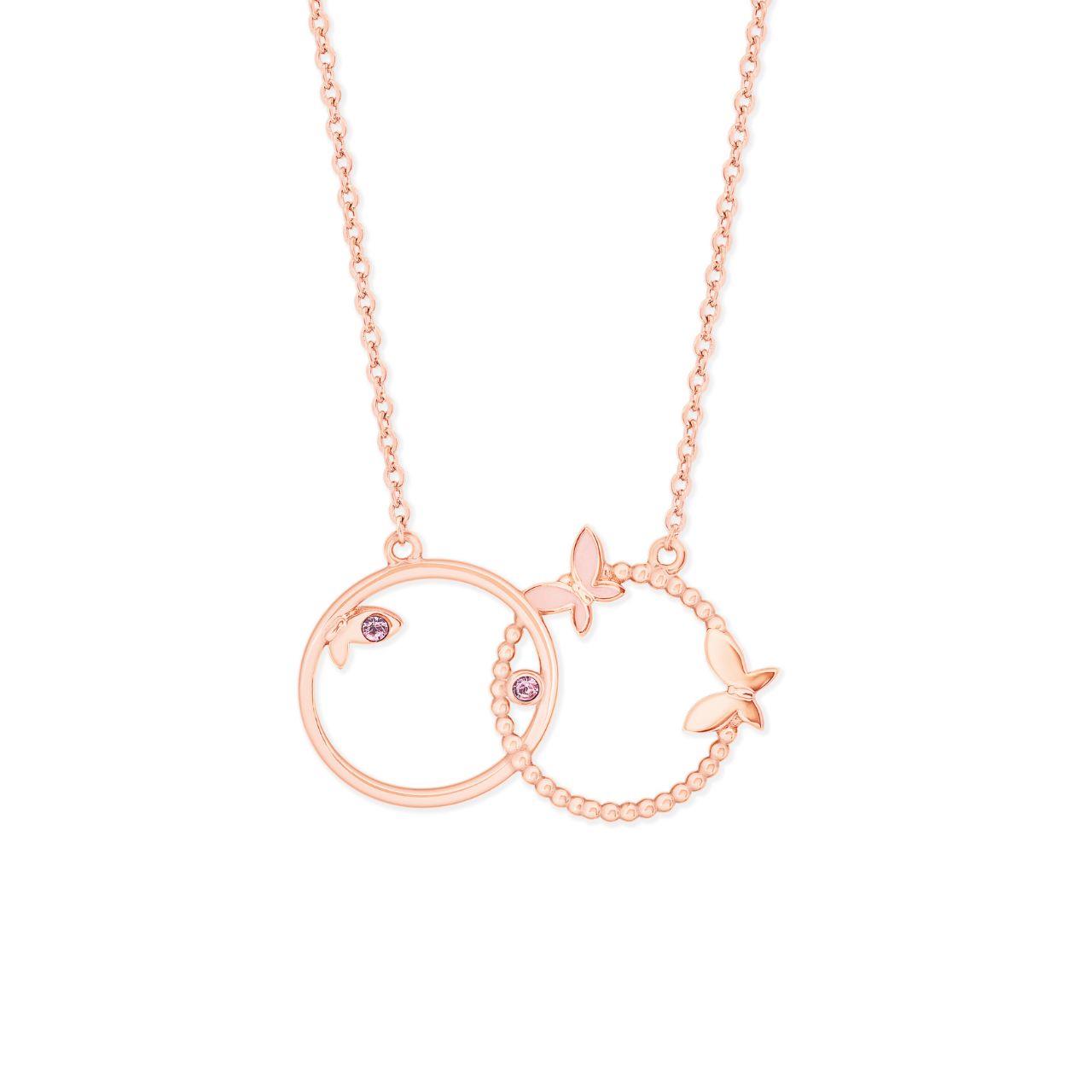 Tipperary Crystal Butterfly Infinity Pedant Drawing inspiration from urban garden, the Tipperary Crystal Butterfly collection transforms an icon into something modern and unexpected. Playful and elegant, this collection draws from the inherent beauty of the butterfly.
