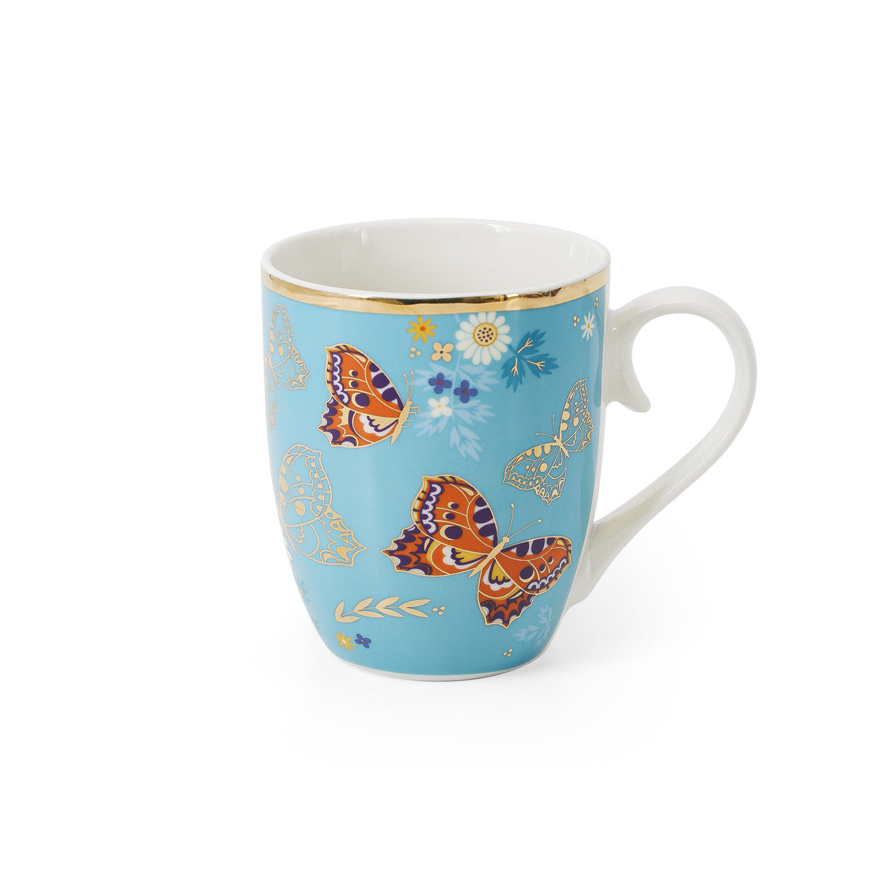 Tipperary Crystal Butterfly Mugs Set of 4 Drawing inspiration from urban garden, the Tipperary Crystal Butterfly collection transforms an icon into something modern and unexpected. Playful and elegant, this collection draws from the inherent beauty of the butterfly.