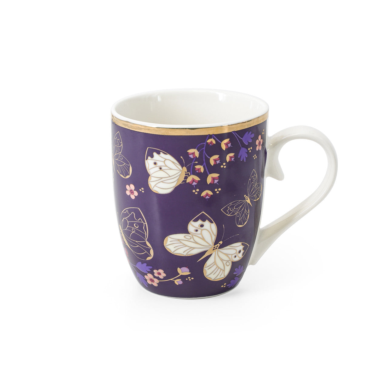 Tipperary Crystal Butterfly Mugs Set of 4 Drawing inspiration from urban garden, the Tipperary Crystal Butterfly collection transforms an icon into something modern and unexpected. Playful and elegant, this collection draws from the inherent beauty of the butterfly.
