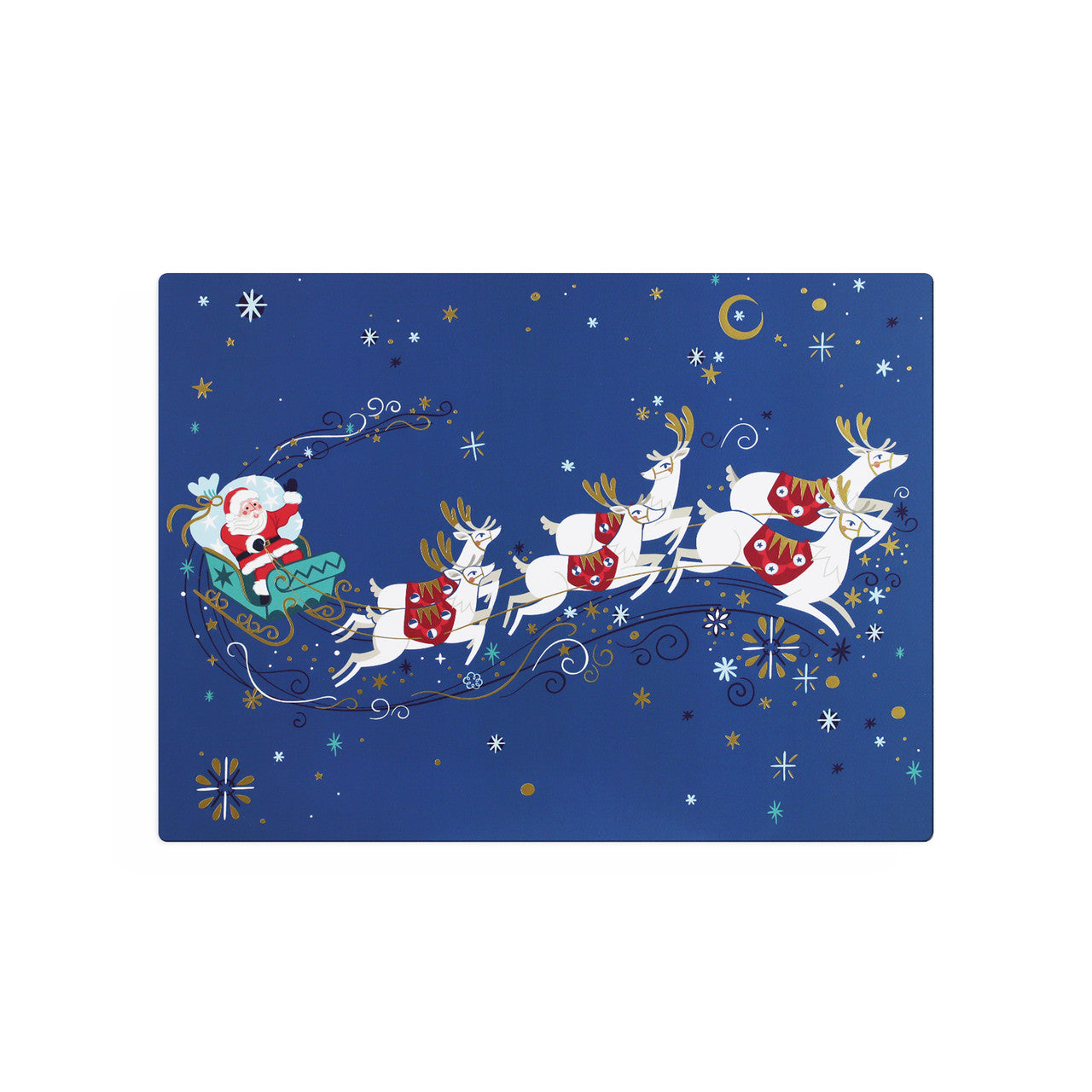 Christmas Placemats Set of 6 Gather your loved ones for a holiday celebration to remember. Our Christmas Tableware is made to bring festive happiness to lunch, dinner and every meal in between.