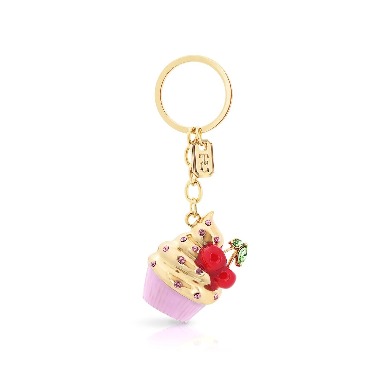 Tipperary Crystal Cupcake Keyring