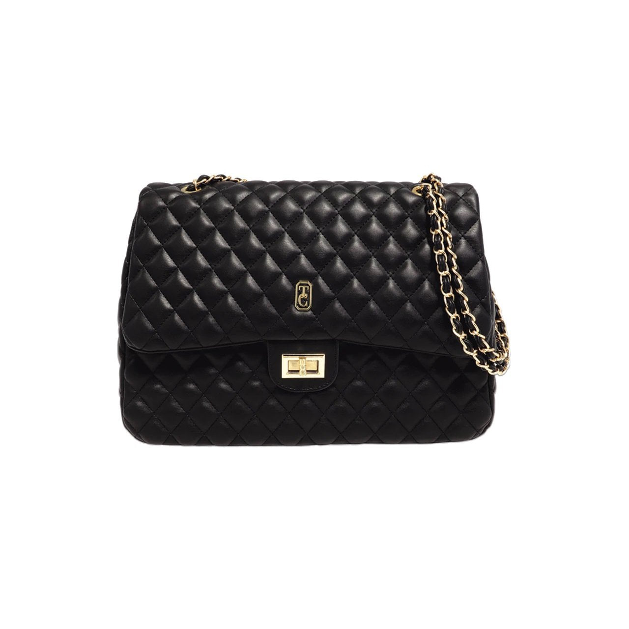 Large Palermo Bag Black by Tipperary Crystal About Tipperary Crystal Handbags & Wallets Introducing our exclusive collection of animal friendly PU leather look handbags and wallets. Expertly designed and manufactured.