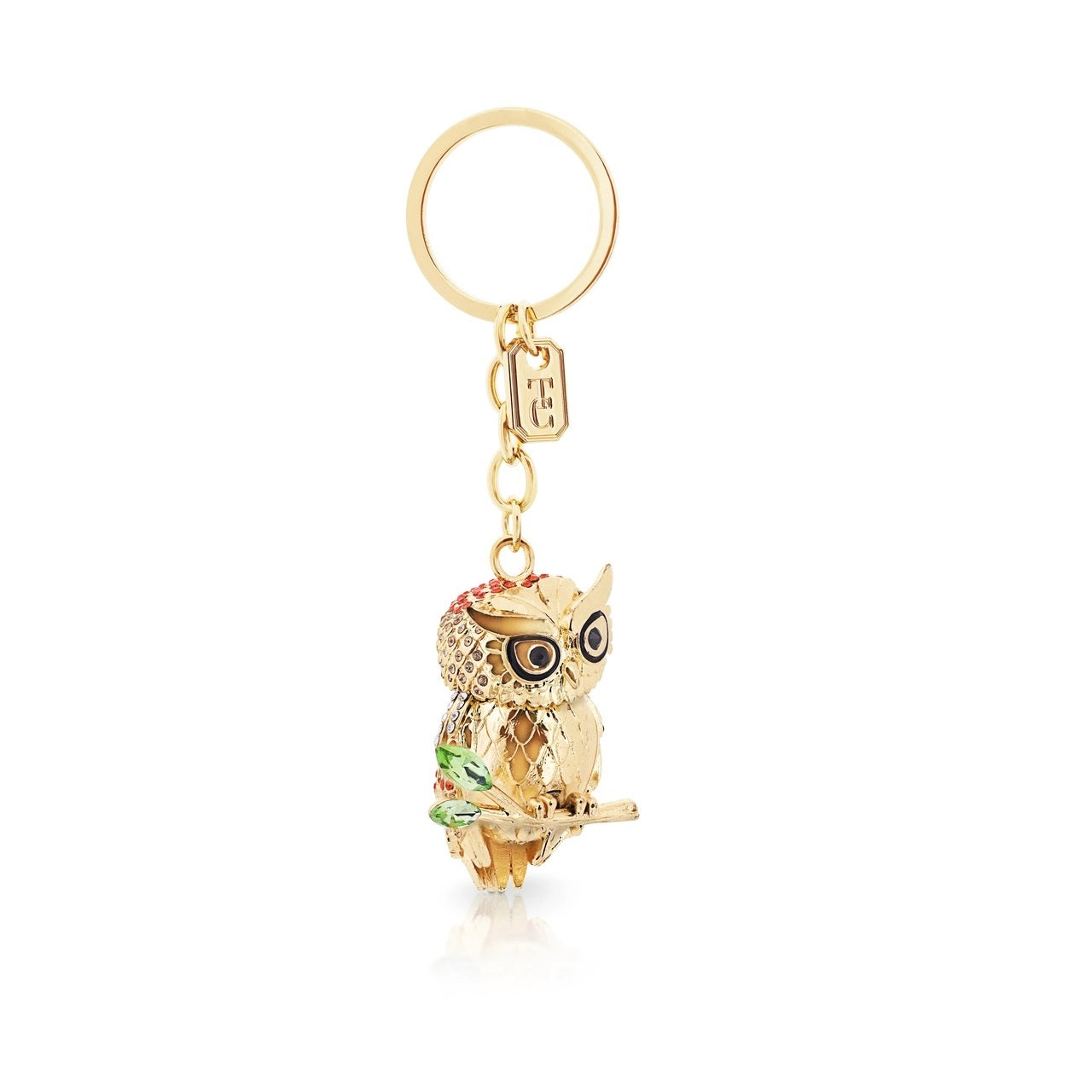 Tipperary Crystal Owl Keyring